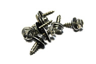 (100) 10X5/8 Hex Head Screws w/Neo Washer -Type A- 18-8 Stainless Steel