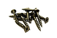 (1000) 8x1 Phillips Flat Head Wood Screws (Plain and Lubed)