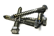(500) 5/16x2-1/2" Hex Lag Screws - Plain