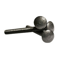 (250) 3/8"-16x5" Carriage Bolts - Plain