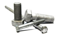 (500) 1/4"x2-1/2" Hex Bolt (Partially Threaded) - Hot Dip Galvanized