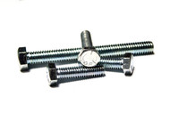 (250) 5/16"-18x5-1/2" Fully Threaded Hex Tap Bolts (GRADE 5) - Zinc