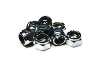 (100)7/16"-14 Nylon Insert Lock Nuts (Zinc Plated) Nylock