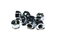 (250)1/4"-20 Nylon Insert Lock Nuts (Zinc Plated) Nylock