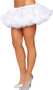 Ruffled layered petticoat. Soft mesh with elastic waistband.