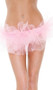 This tutu style petticoat features an elastic waist and four ruffled mesh layers.