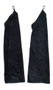 Elbow length velour fingerless gloves. Gloves have a loop that goes over the finger to stay in place, the rest of the hand area is completely open.