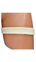 Stretch spandex leg garter.
