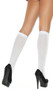 Opaque knee high stocking.