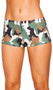 Camouflage boy shorts.