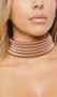 Stacked coil choker with magnet back side closure.
