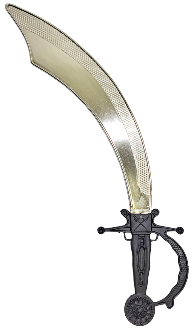 Shiny Curved Pirate Sword