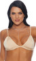 Rhinestone open cup chain bra with choker and T-strap detail, adjustable lobster clasp closures.