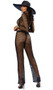 Crochet swim cover up pants with elastic waist, wide legs and sheer wide fishnet design.