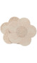 Self adhesive seamless flower shaped lace nipple covers. 