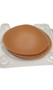 Reusable silicone round shaped nipple covers. 1 pair per package with protective plastic case. Measure about 3" across.