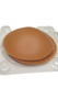 Reusable silicone round shaped nipple covers. 1 pair per package with protective plastic case. Measure about 3" across.