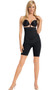 Seamless high waist boxer body shaper with firm compression.