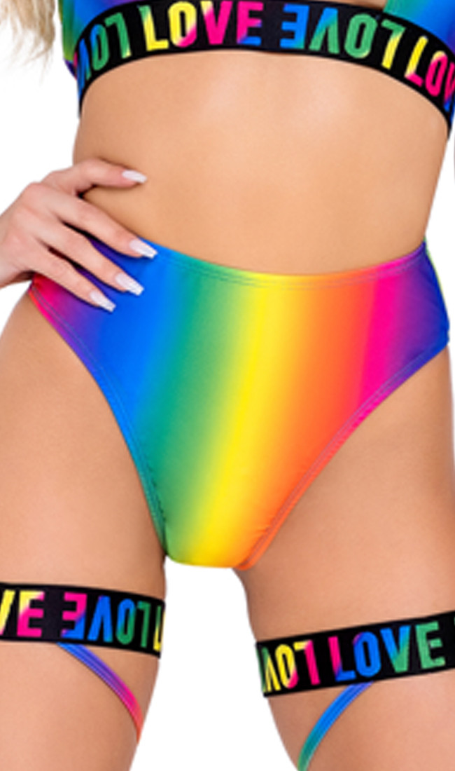 ELASTIC WAIST BOARDSHORT RAINBOW ROOM