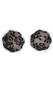 Self adhesive silicone flower shaped nipple covers with lace overlay. Pair.