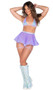 Sequin bikini style low rise shorts with contrast iridescent sides and attached garters.