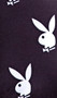 Playboy Slumber Bunny set features a jersey knit cropped tank top with bunny head logo print on left chest, wide shoulder straps and elastic band. Matching cozy fleece high waisted shorts feature Playboy Bunny logo print and adjustable drawstring waist. Two piece set.