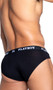 Briefs feature ultra soft modal fabric and Playboy logo elastic waistband.