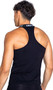 Playboy tank features ultra soft modal fabric, Playboy bunny bowtie logo, elastic strap with logo print, and racer back cut.