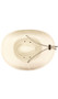 Faux suede cowboy costume hat features a rope band detail, gold vents on each side, and attached adjustable rope chin strap.