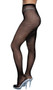 Fishnet pantyhose with high elastic waistband.