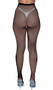 Fishnet pantyhose with high elastic waistband.