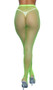 Fishnet pantyhose with high elastic waistband.