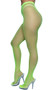 Fishnet pantyhose with high elastic waistband.