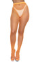 Fishnet pantyhose with high elastic waistband.