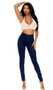 Crochet crop top features halter neck, scalloped trim and tie back.