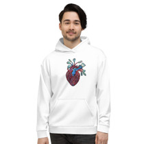 Biohacker's Heart Hoodie