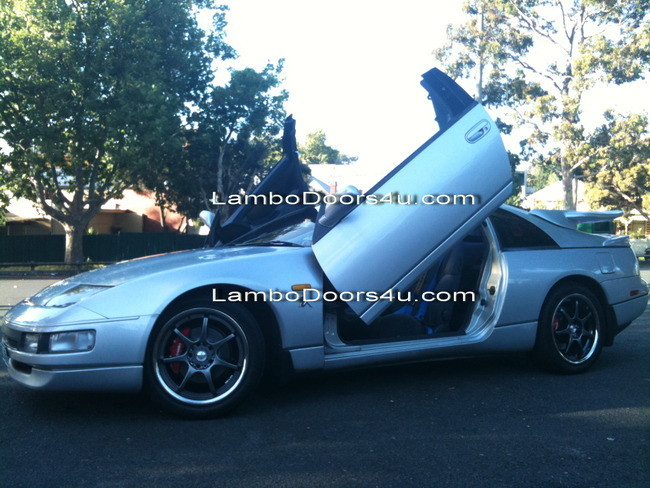Nissan 300ZX Vertical Lambo Doors Bolt On 90 91 92 93 94 95 96