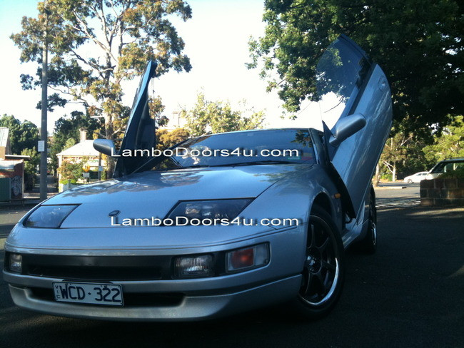 Nissan 300ZX Vertical Lambo Doors Bolt On 90 91 92 93 94 95 96
