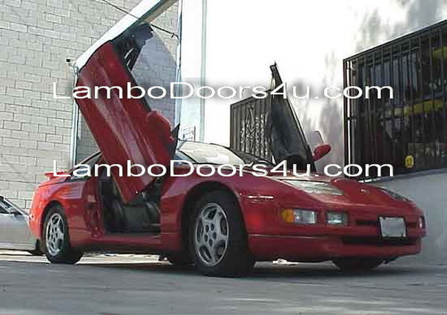 Nissan 300ZX Vertical Lambo Doors Bolt On 90 91 92 93 94 95 96