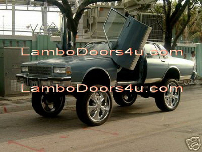 1991-1997 CHEVROLET CAPRICE 8 Piece Stainless Steel Pillar