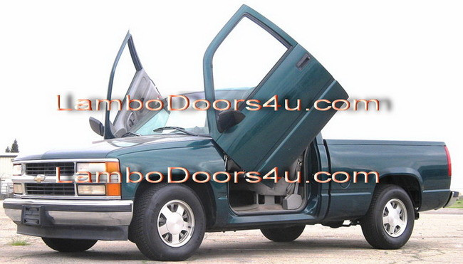 Chevrolet Silverado Vertical Lambo Doors Bolt On 88 89 90 ...
