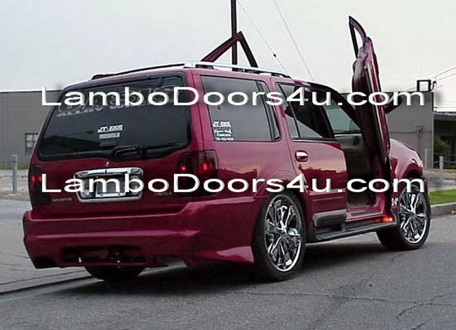 Lincoln Navigator Vertical Lambo Doors Bolt On 98 99 00 01 02 Lincoln Navigator Vertical Lambo Doors Bolt On 98 99 00 01 02