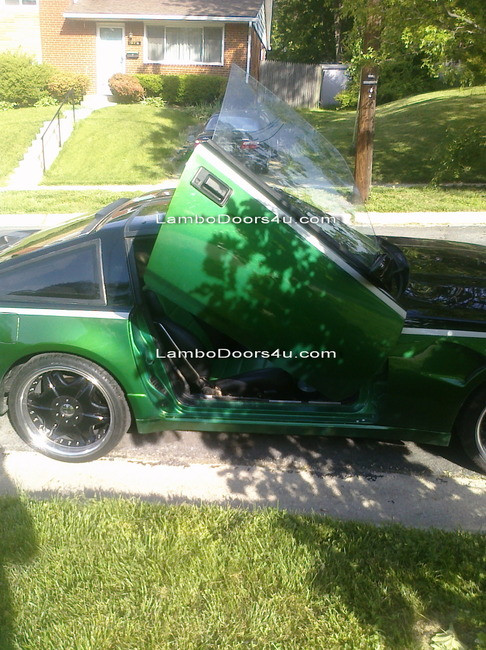 Nissan 300ZX Vertical Lambo Doors Bolt On 83 84 85 86 87 88