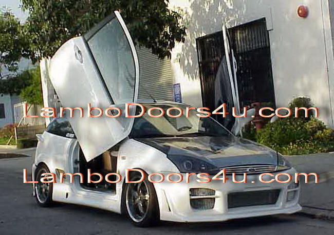 Ford Focus Vertical Lambo Doors Bolt On 2dr 4dr 01 02 03 04 05