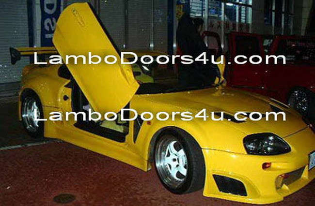 Toyota Supra MK IV Vertical Lambo Doors Bolt On 93 94 95 96 97 98