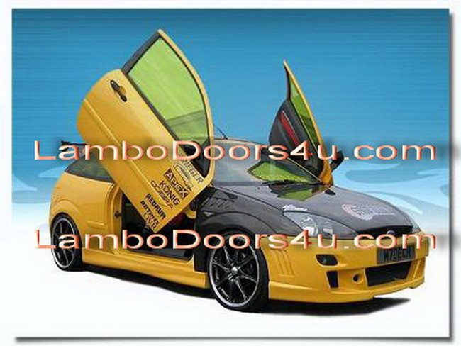 Ford Focus 2dr 3dr 4dr Vertical Lambo Doors Bolt On 05 06 07