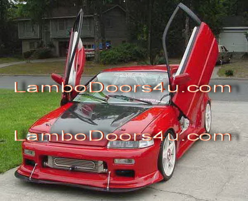 Honda CRX Vertical Lambo Doors Bolt On 84 85 86 87 - lambodoors4u.com