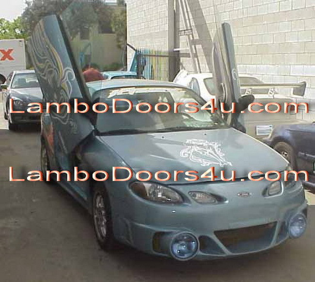 Ford Escort Zx2 Vertical Lambo Doors Bolt On 98 99 00 01 02 03 Lambodoors4u Com