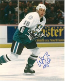 Warren Rychel Anaheim Mighty Ducks Signed 8x10 Photo