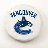 Vancouver Canucks White Tire Cover, Small